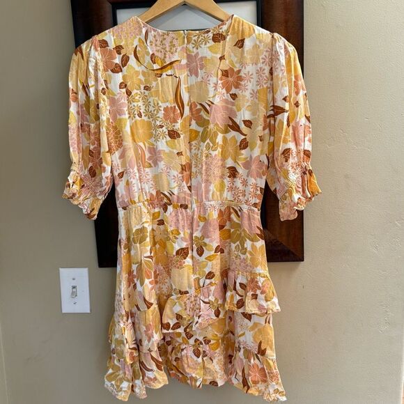 Lost + Wander Sorrento Ruffle Mini Dress XS - Picture 5 of 8